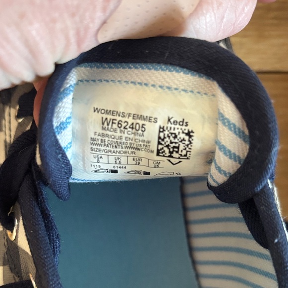 Keds Navy and White Sneakers - Picture 6 of 6